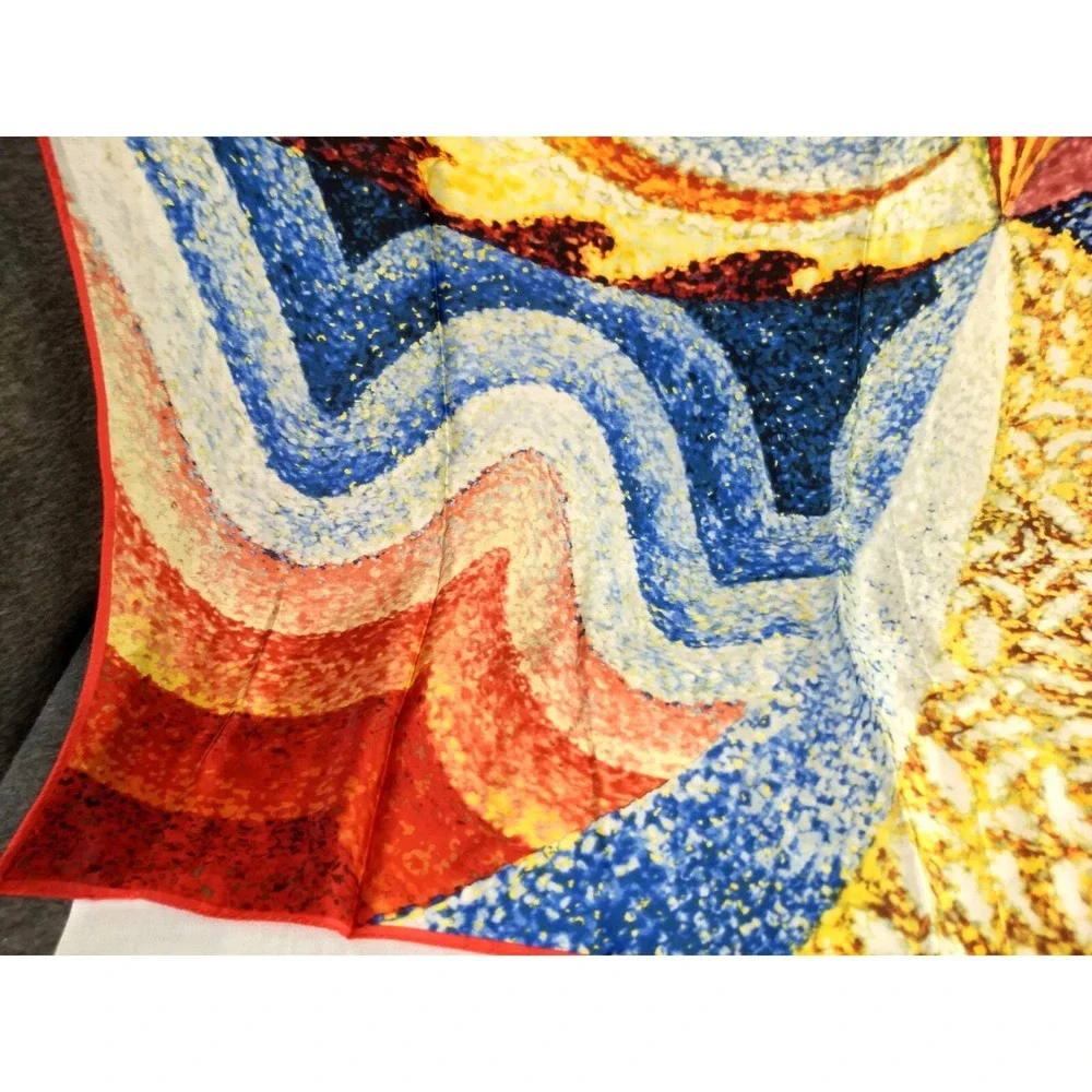 The Metropolitan Museum Of Art 100% Silk Scarf Signac Feneon Kaleidoscope Japan